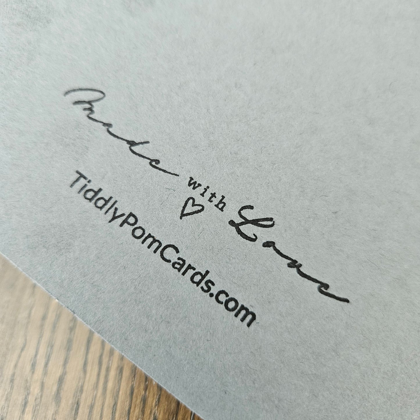 First Father’s Day Card, Handmade Heartfelt Greeting Card For New Dad, Baby Son, Blue Booties Tiddly Pom Cards