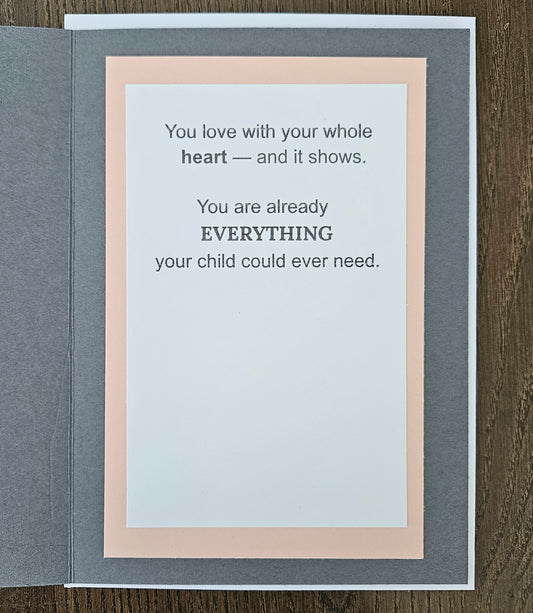 First Father’s Day Card, Handmade Greeting Card For New Dad, 1st Father's Day Custom Heartfelt Card, Dad and Daughter Tiddly Pom Cards