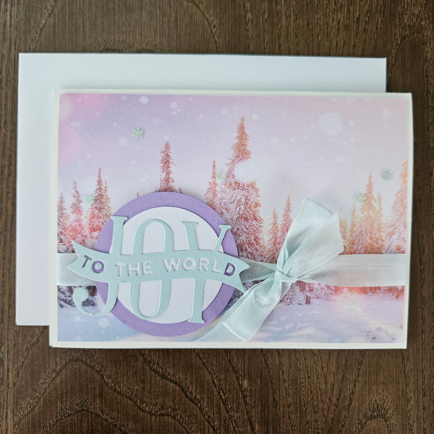 Handmade Christmas Cards, Holiday Greeting Cards With Heartfelt Messages, Card Bundle of 5 Unique Designs With Envelopes