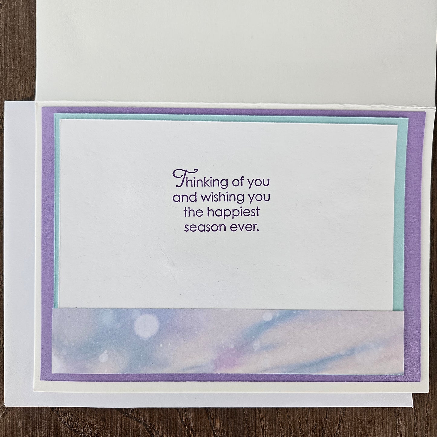 Handmade Christmas Cards, Holiday Greeting Cards With Heartfelt Messages, Card Bundle of 5 Unique Designs With Envelopes