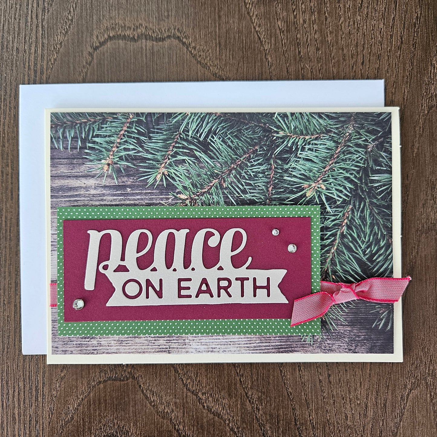 Handmade Christmas Cards, Holiday Greeting Cards With Heartfelt Messages, Card Bundle of 5 Unique Designs With Envelopes
