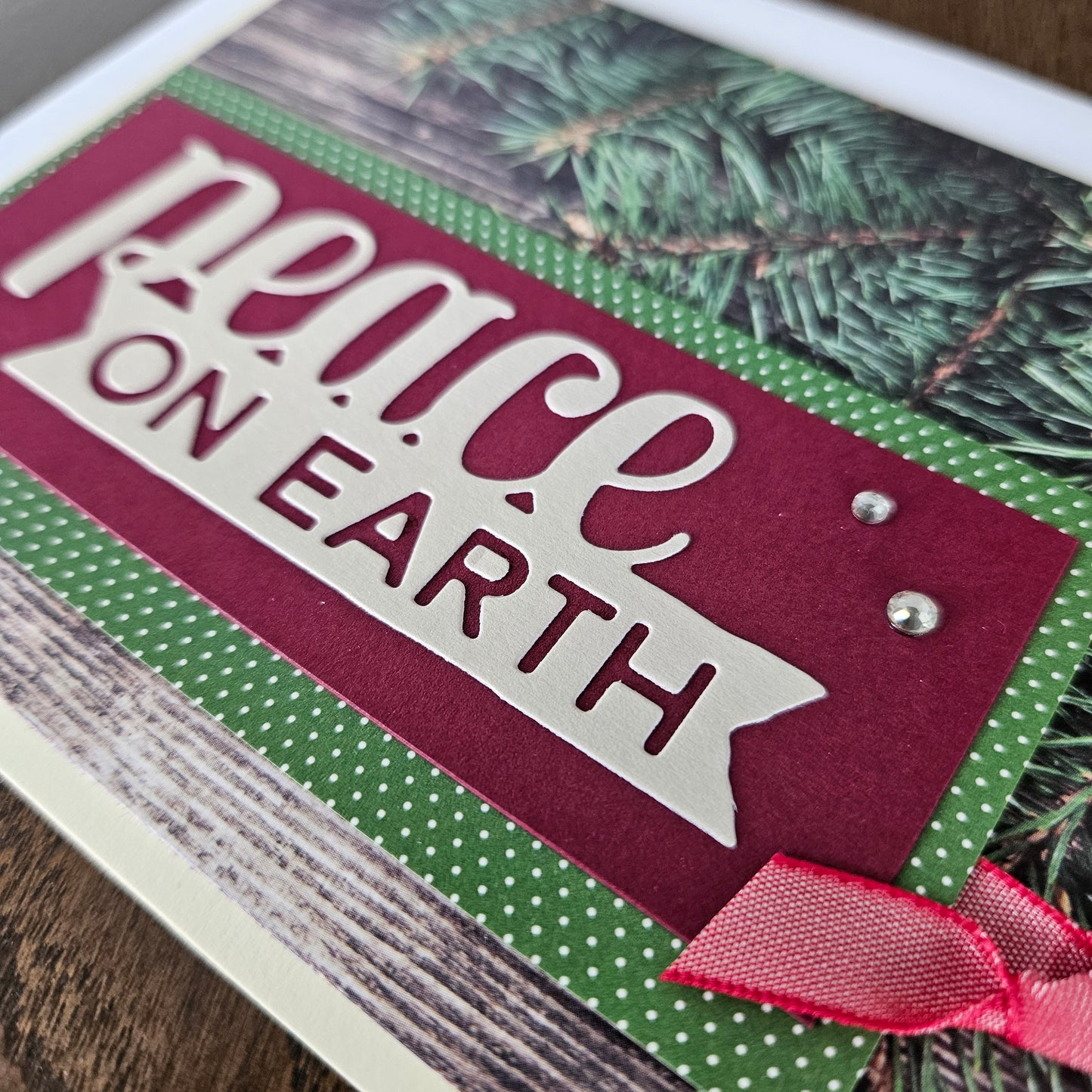 Handmade Christmas Cards, Holiday Greeting Cards With Heartfelt Messages, Card Bundle of 5 Unique Designs With Envelopes