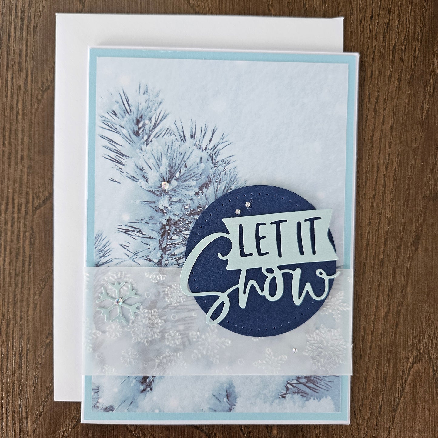 Handmade Christmas Cards, Holiday Greeting Cards With Heartfelt Messages, Card Bundle of 5 Unique Designs With Envelopes