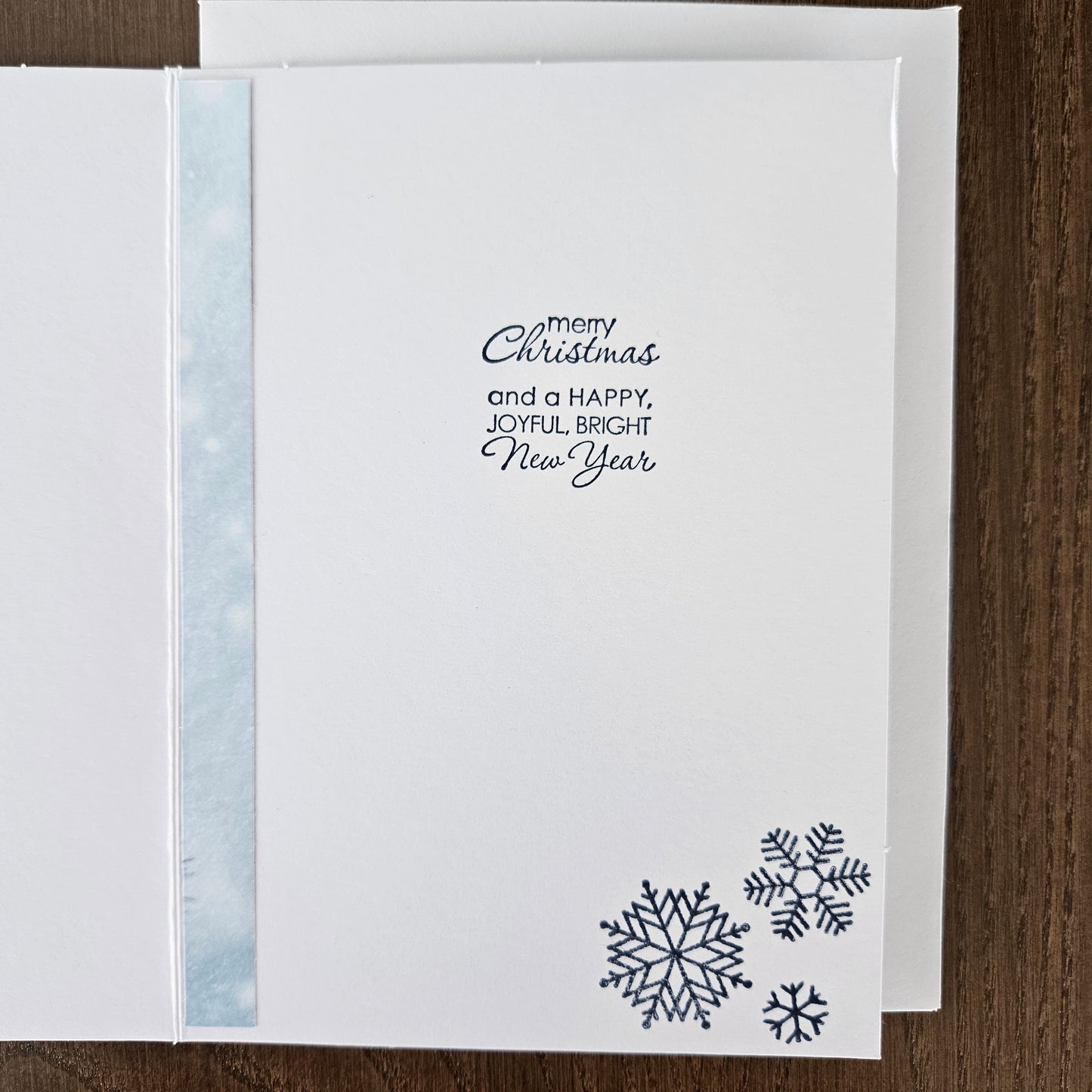 Handmade Christmas Cards, Holiday Greeting Cards With Heartfelt Messages, Card Bundle of 5 Unique Designs With Envelopes