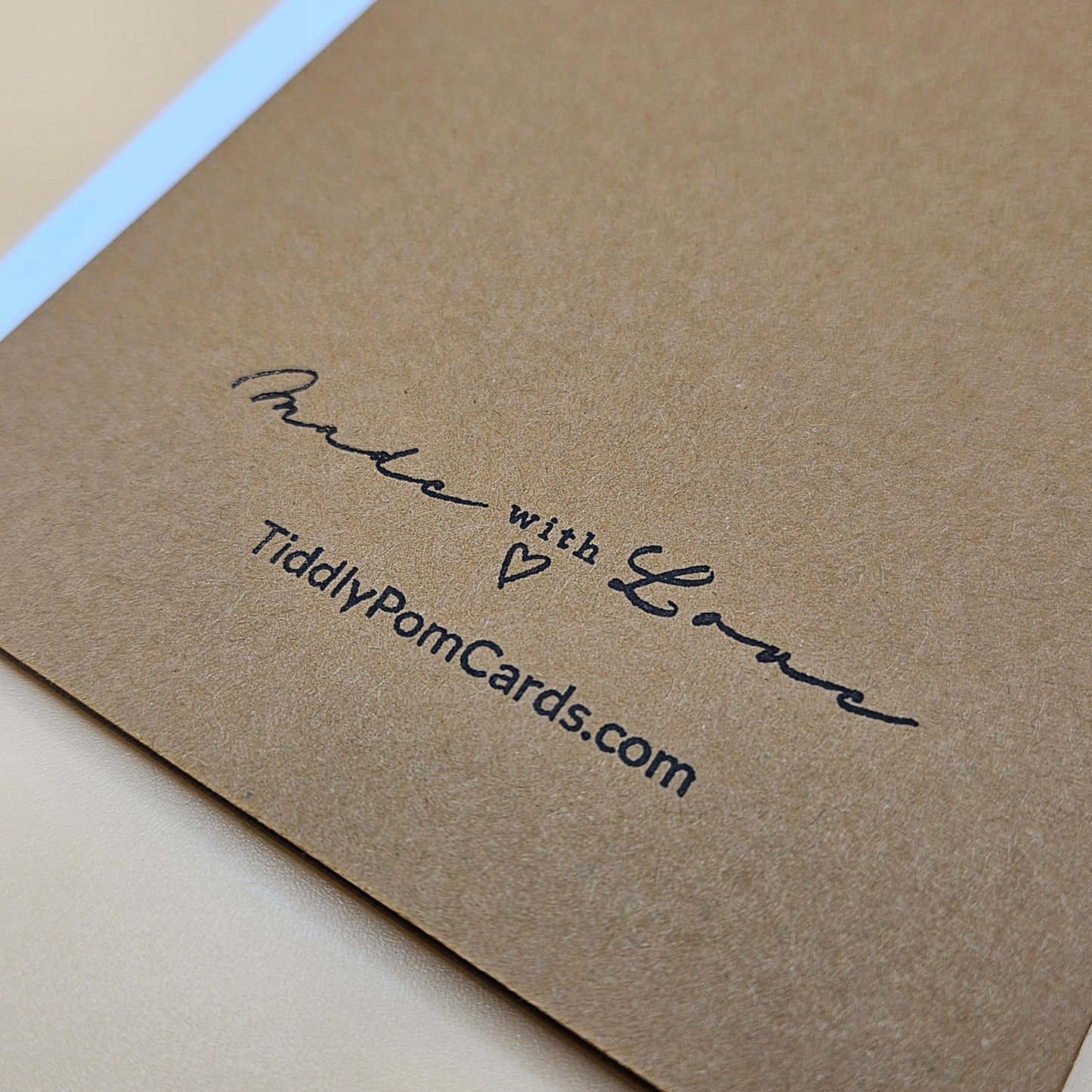 Winnie the Pooh Card, Handmade Greeting Card, Friendship Card, Heartfelt Gift for a Friend, Piglet & Pooh Quote Card Tiddly Pom Cards