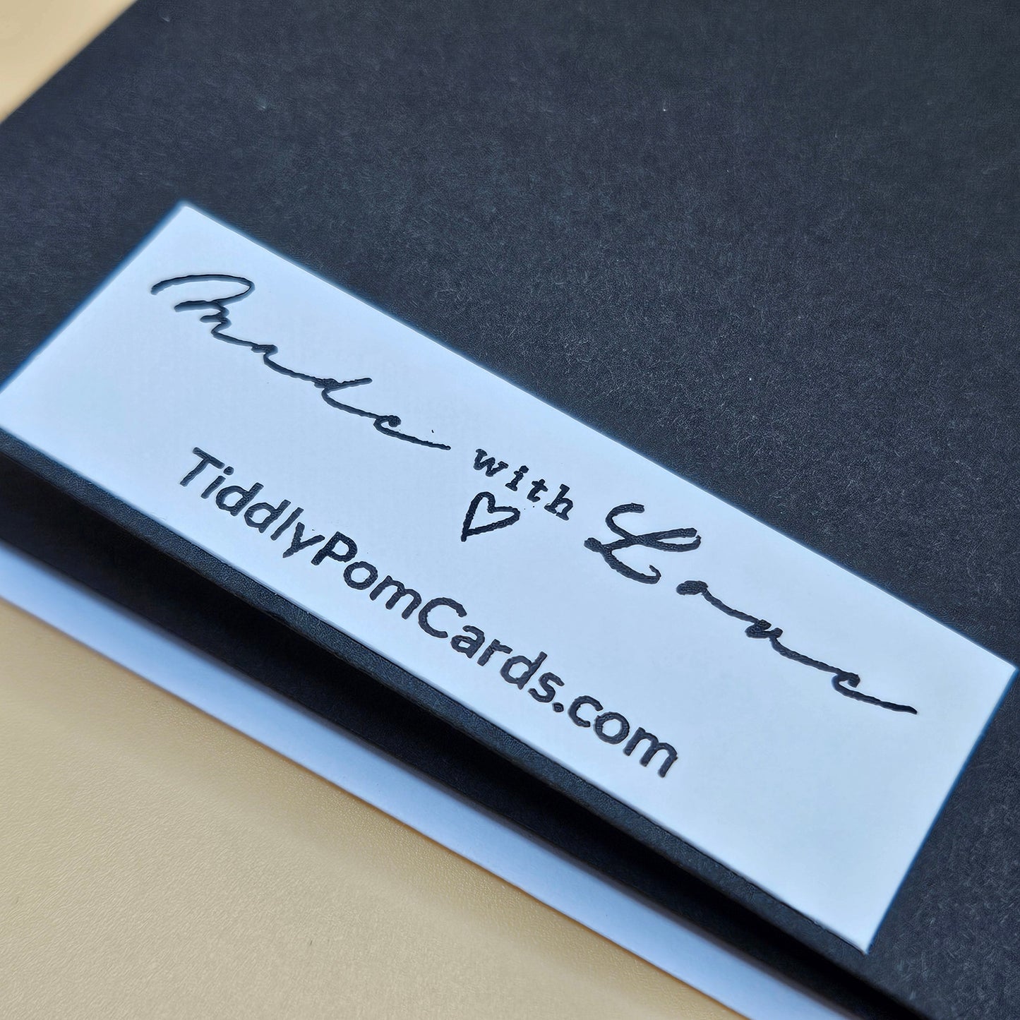 Halloween Card for Friends and Family, Handmade Spooky Greeting Card, Skeleton in Chest Tiddly Pom Cards