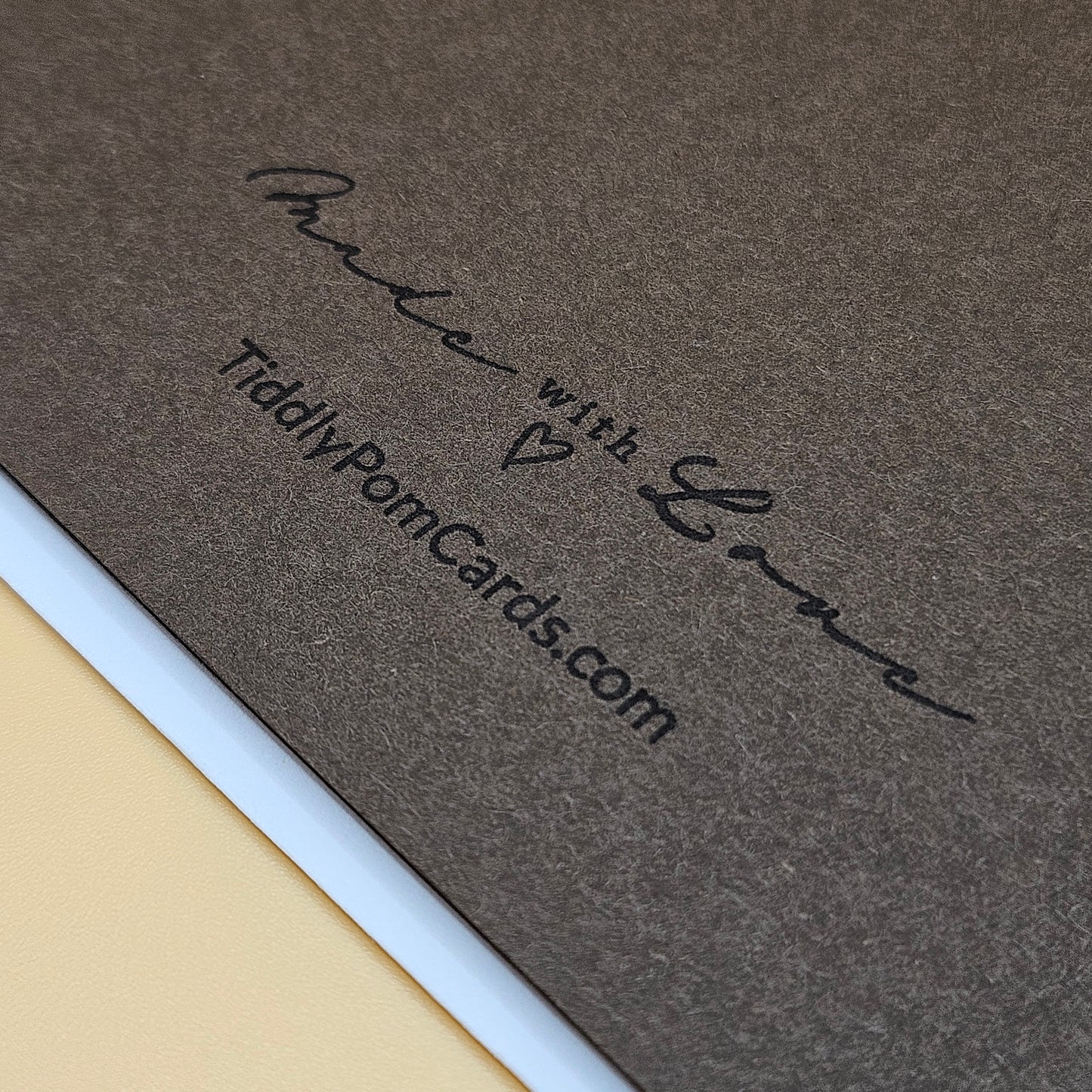 Handmade Thanksgiving Card, Fall Give Thanks Greeting Card, Embossed Thank You Card for Friends & Family