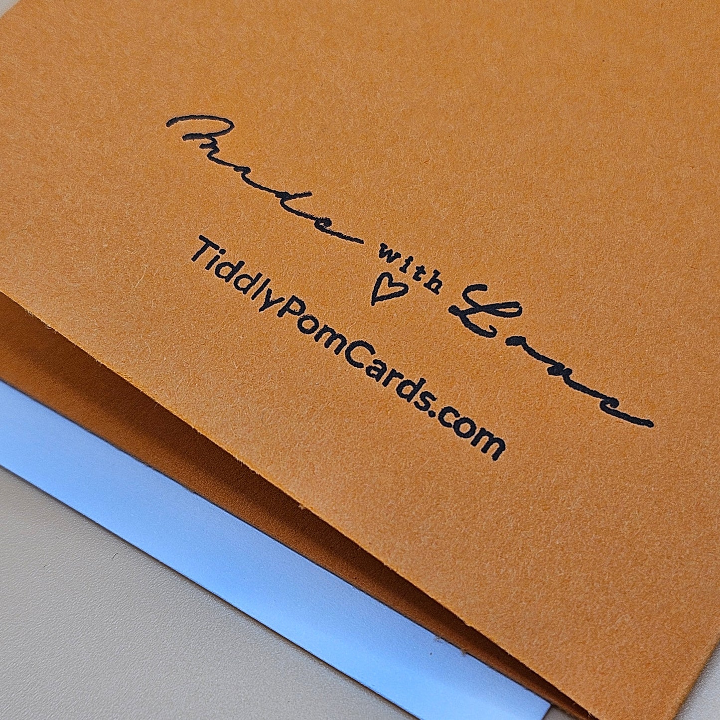 Handmade Halloween Card, Funny Greeting Card with Inside Message, Squad Ghouls Cats Tiddly Pom Cards