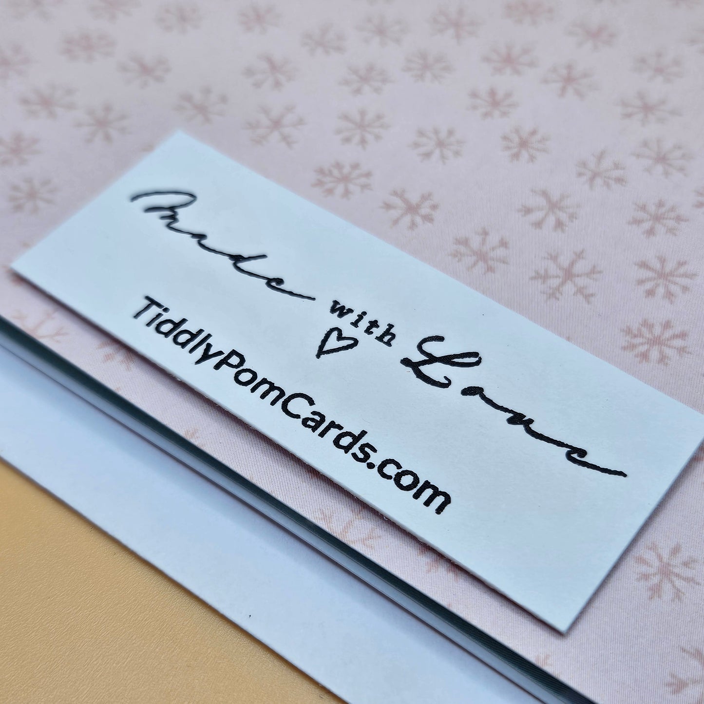 Handmade Pop-Up Christmas Card, Season’s Greetings, Gingerbread House & Family