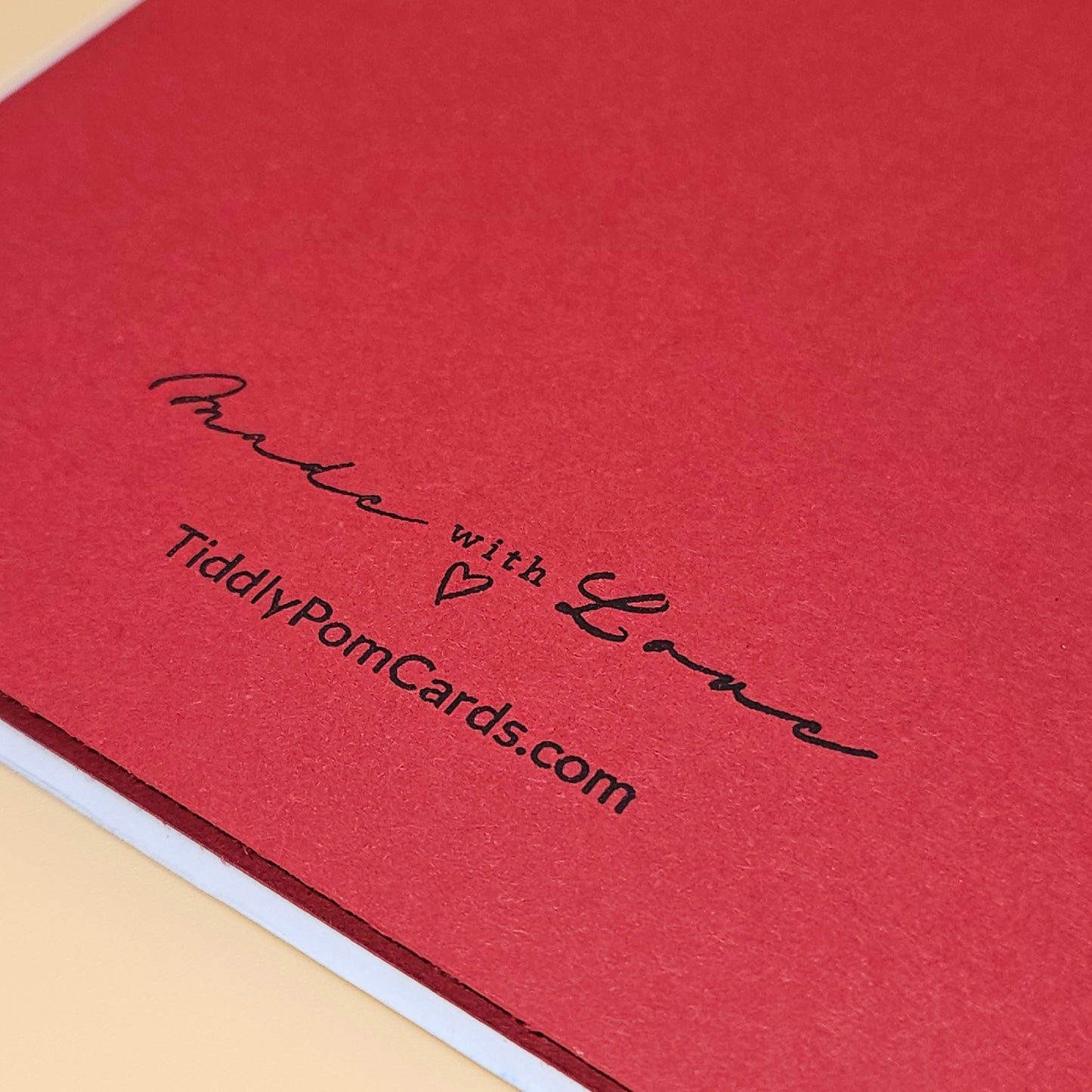 Handmade Christmas Card Bundle, Vintage Stamp Holiday Greeting Cards set of 4, Classic Train, Gingerbread, Tree & Village Designs Tiddly Pom Cards