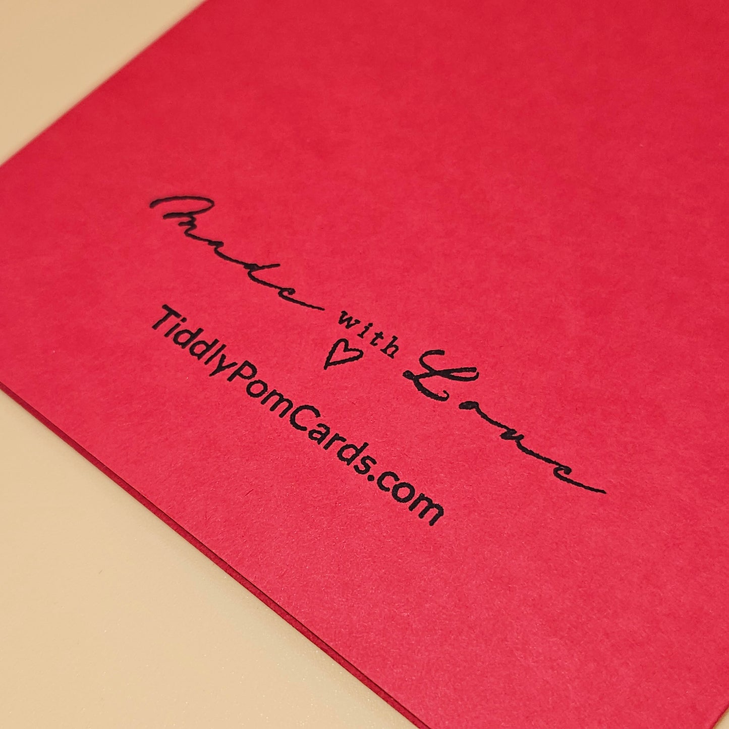 Handmade Christmas Card, Traditional Holiday Tree Greeting Card, Classic Santa, Elves Tree Keepsake