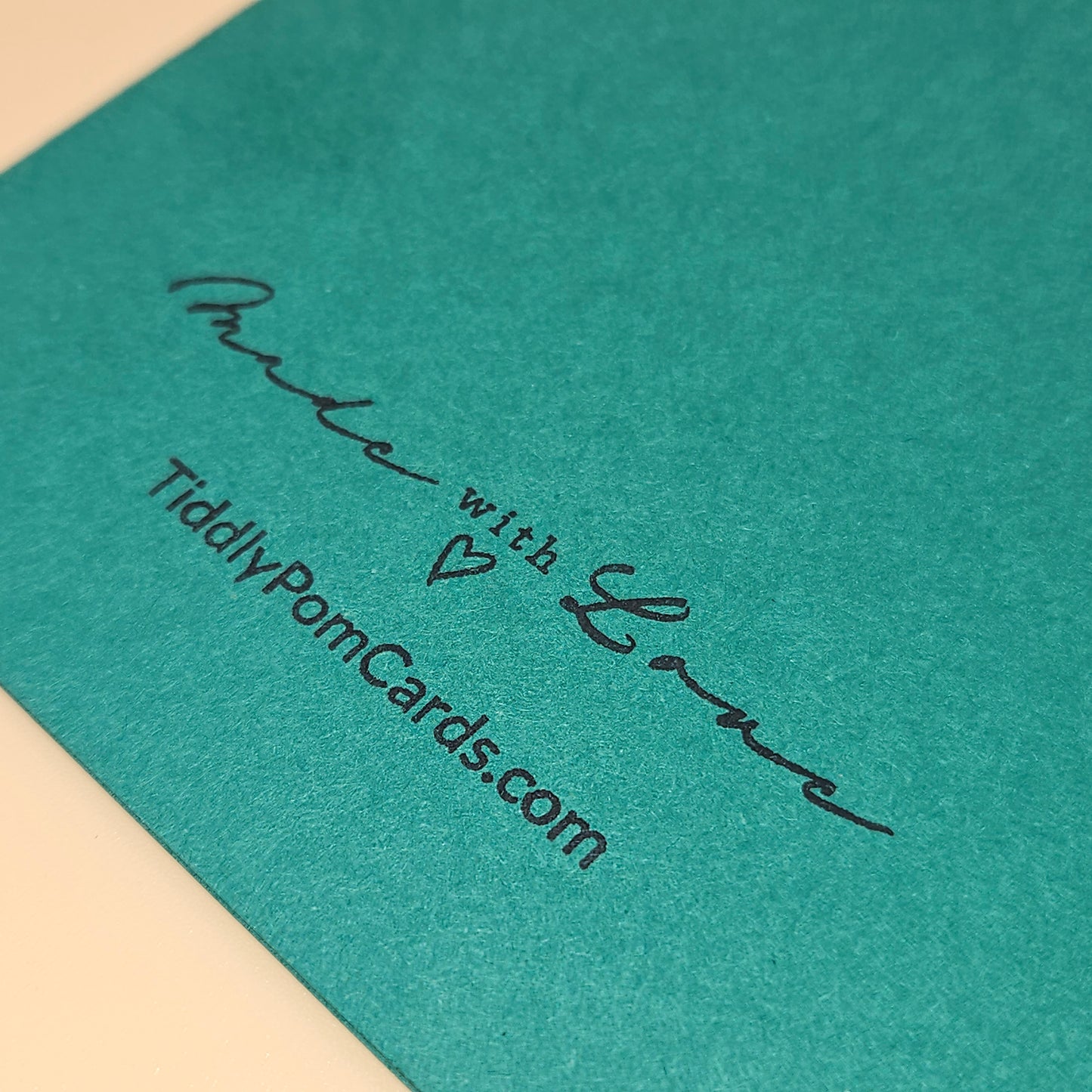 Christmas Card for Daughter, Handmade Layered Holiday Greeting, Encouraging Message Unique Keepsake