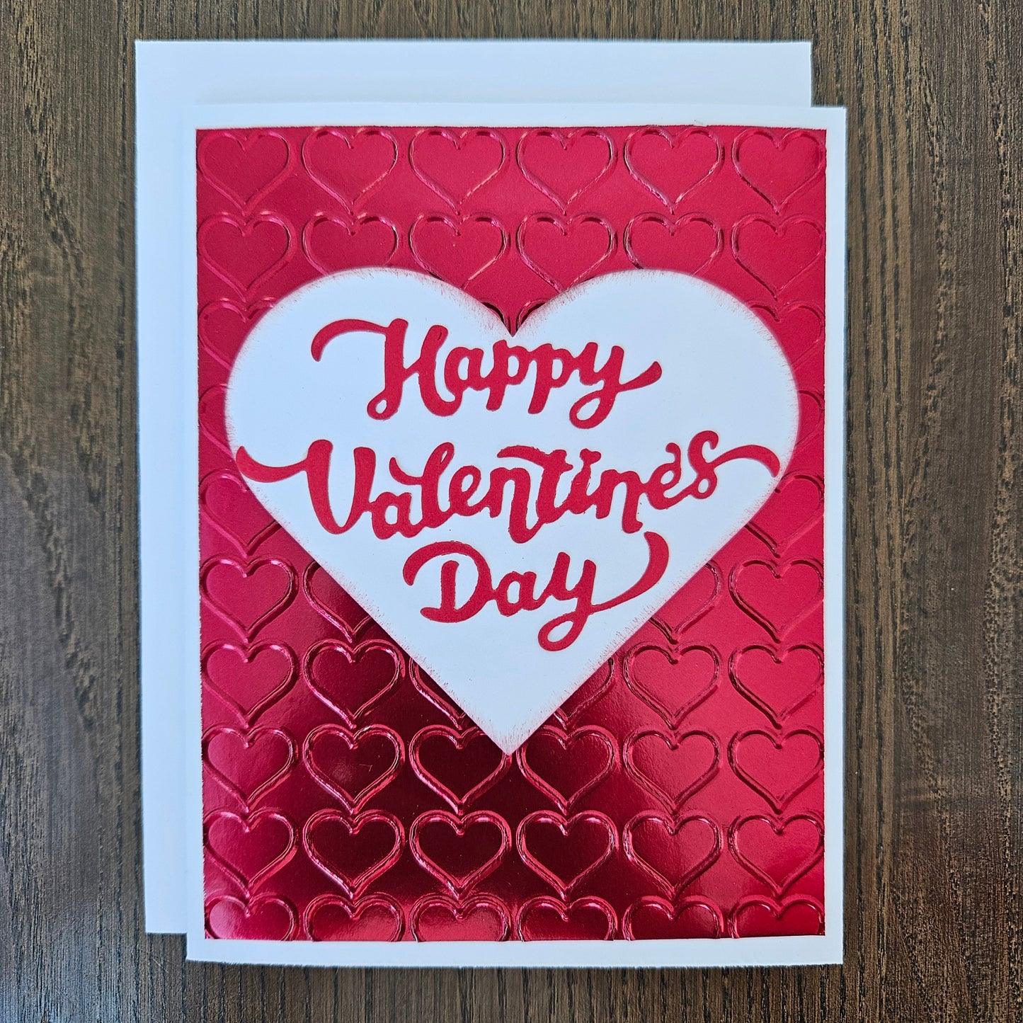 Handmade Valentine’s Day Card - "Happy Valentine’s Day"
