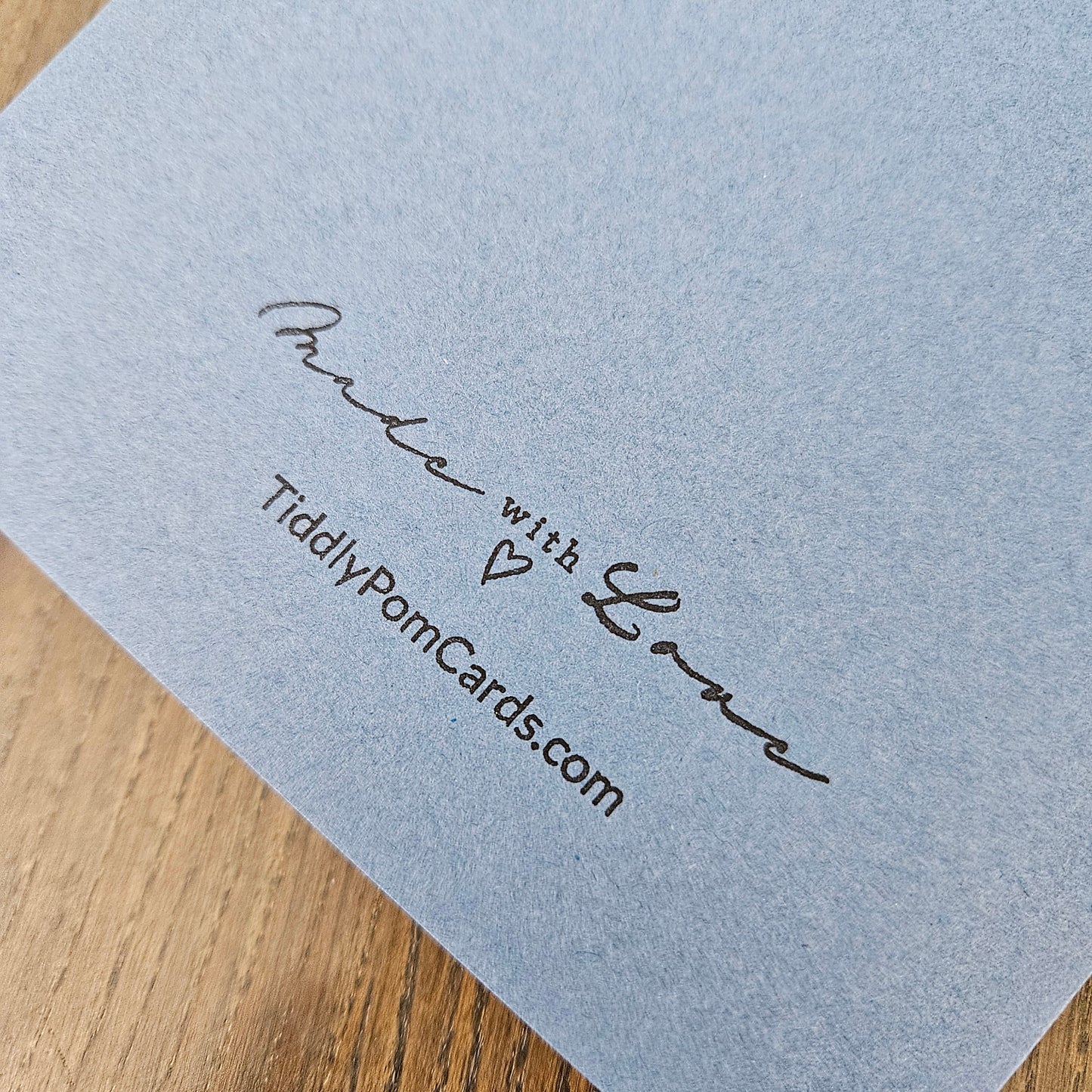 Handmade Baby Boy Card, 3D Decoupage Congratulations Card, Personalized Newborn Card, Moon & Stars Nursery Theme Tiddly Pom Cards