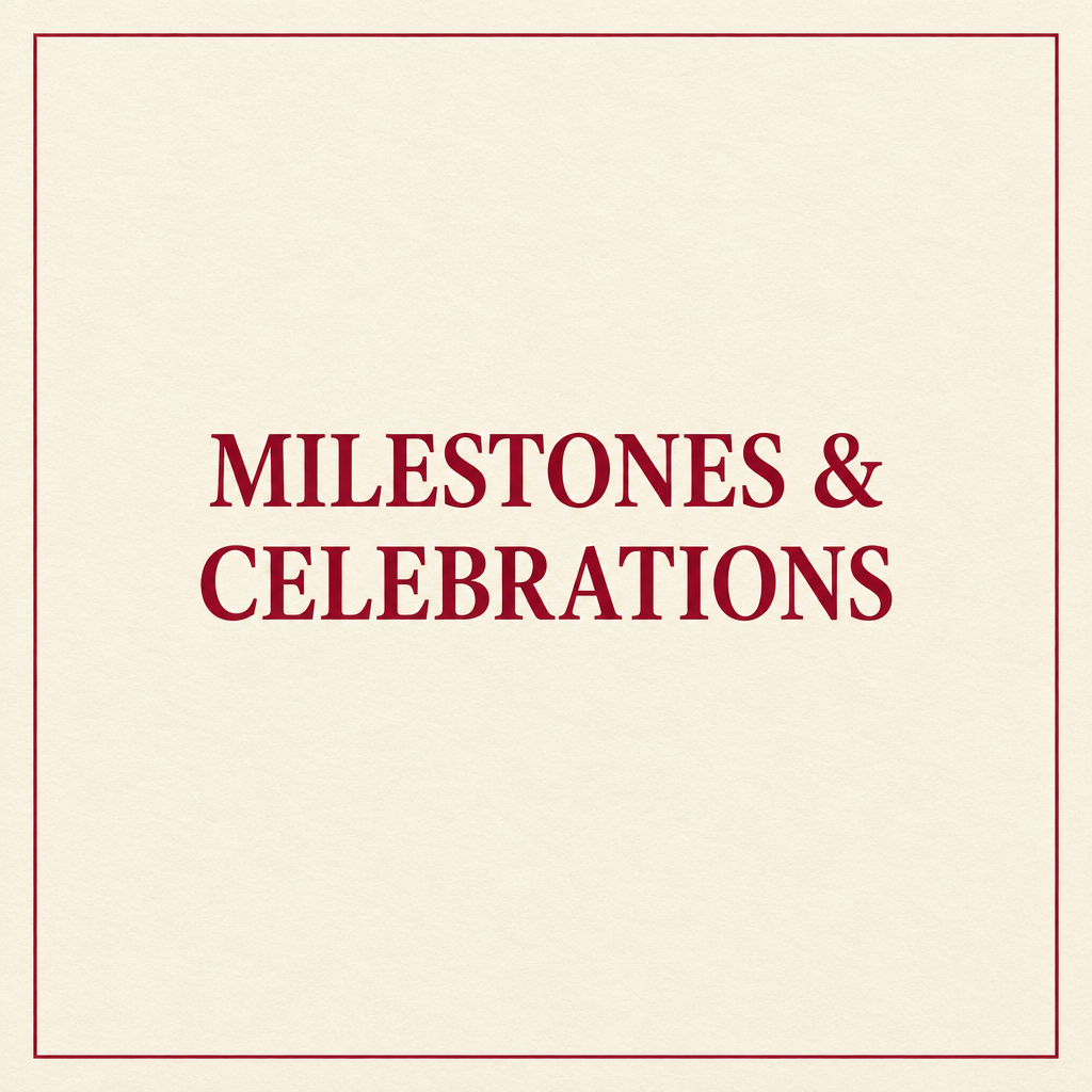 Milestones & Celebrations collection-cover preview