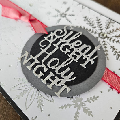 Handmade Christmas Cards, Holiday Greeting Cards With Heartfelt Messages, Card Bundle of 5 Unique Designs With Envelopes