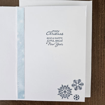Handmade Christmas Cards, Holiday Greeting Cards With Heartfelt Messages, Card Bundle of 5 Unique Designs With Envelopes