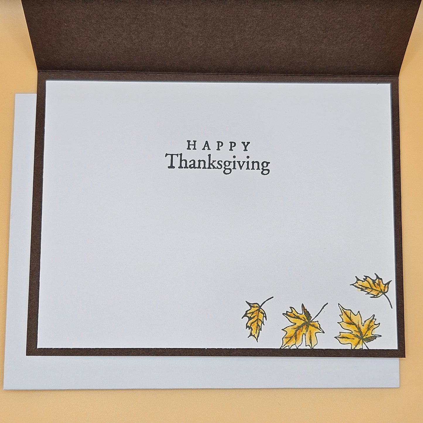 Handmade Thanksgiving Card, Winnie the Pooh Fall Greeting Card, It's a Thankful Sort of Day