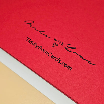 Handmade Christmas Card, Hot Roasted Chestnuts Decoupage Holiday Greeting Card, Christmas Market Scene, Winter Keepsake