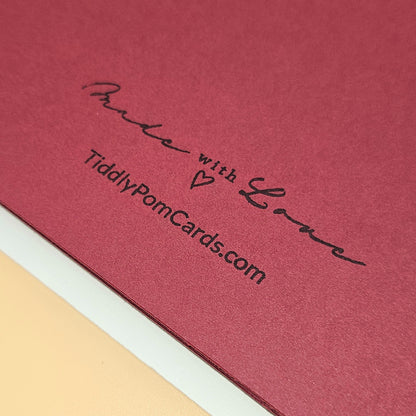 Handmade Christmas Market Decoupage Card, Holiday Greeting Card, Classic Village Scene, Winter Keepsake