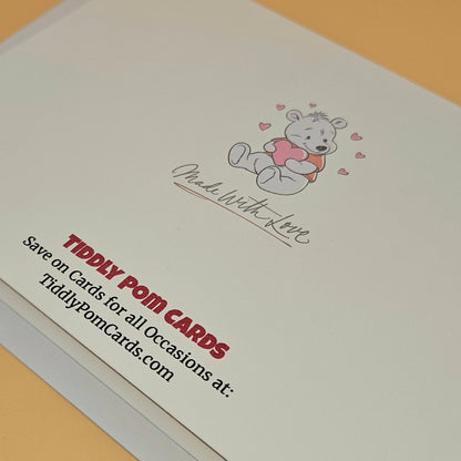 Vintage Christmas Card, Traditional Holiday Christmas Tree Greeting Card