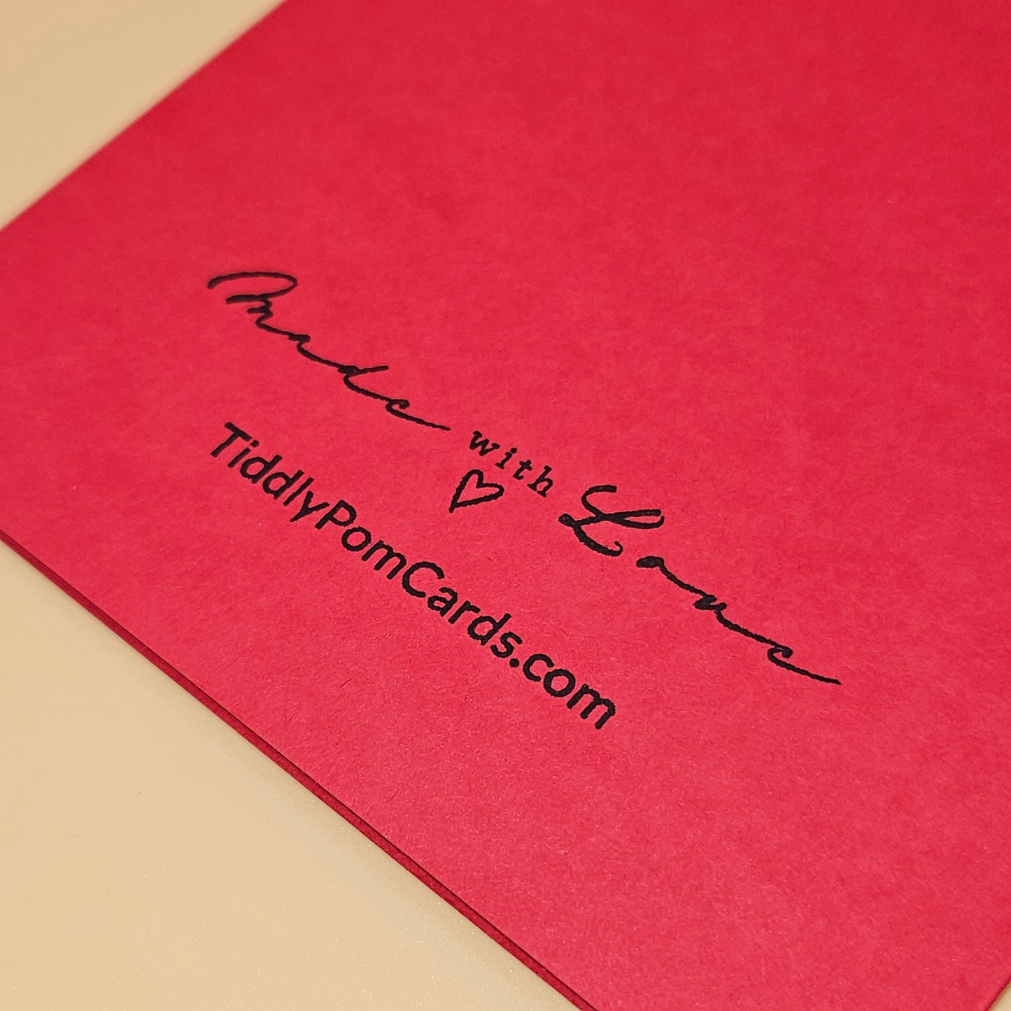 Handmade Christmas Card, Traditional Holiday Tree Greeting Card, Classic Santa, Elves Tree Keepsake