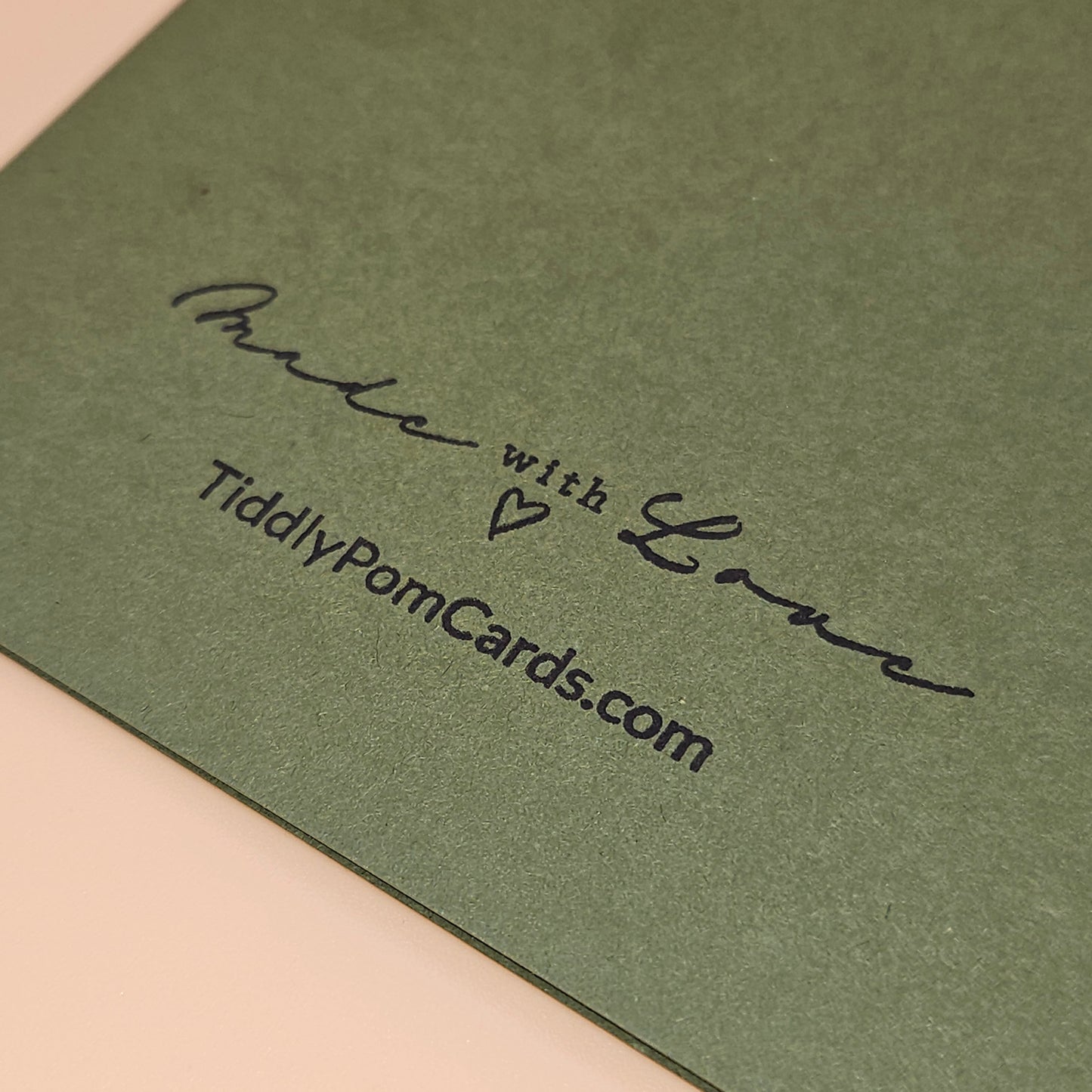 Handmade Christmas Card, Winnie the Pooh Holiday Greeting Card, Hand-Colored Bear Sled Presents Keepsake