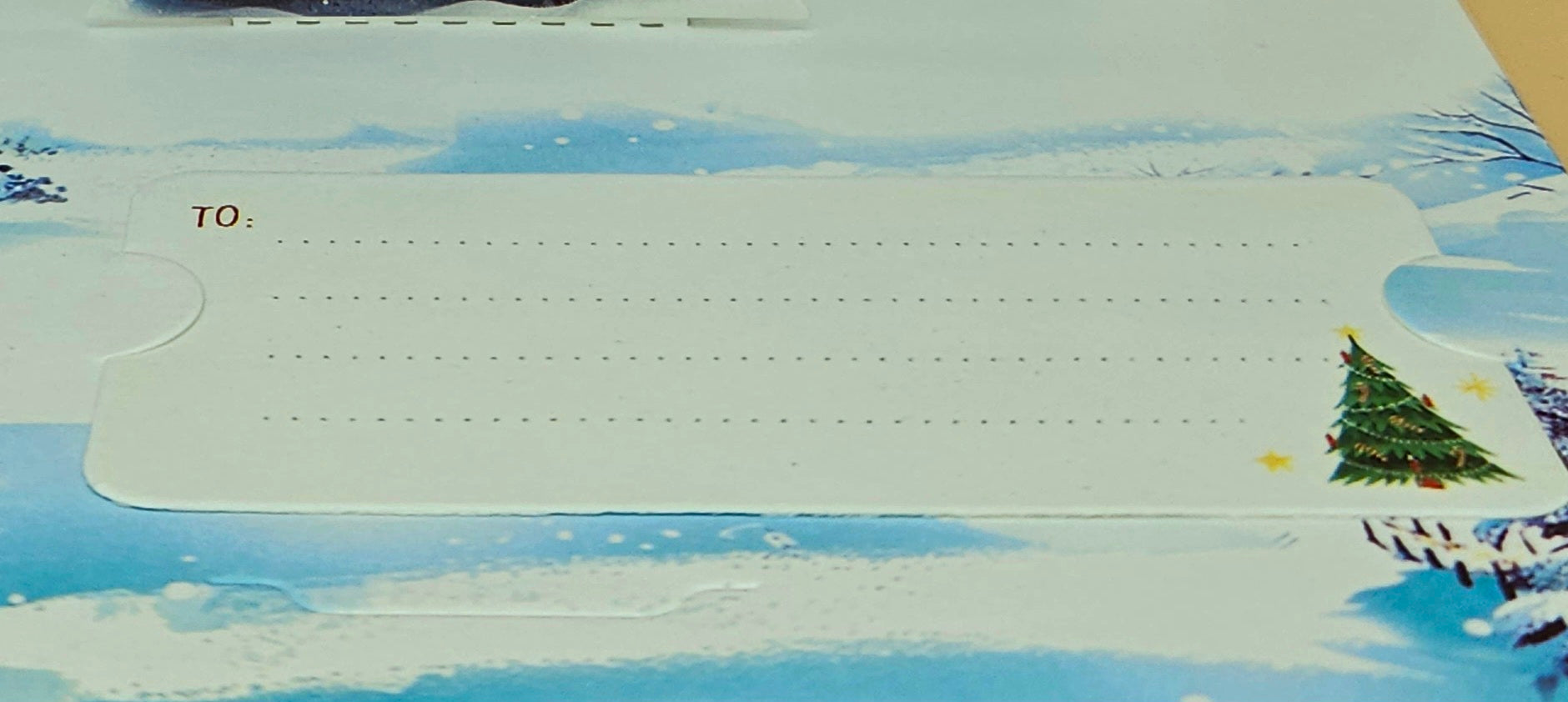 Pop-Up Christmas Card, Gift Card Holder Holiday Greeting, Gold Foil Santa Penguin Reindeer, Snowy Village Scene Keepsake Tiddly Pom Cards