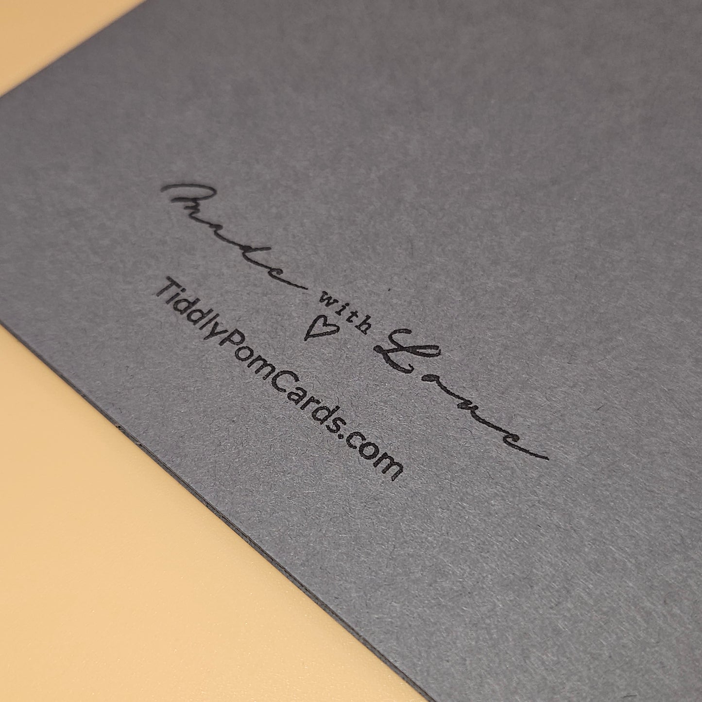 Birthday Card for Husband, Handmade Romantic Greeting Card for Him, Blue Heartfelt Message Masculine Card