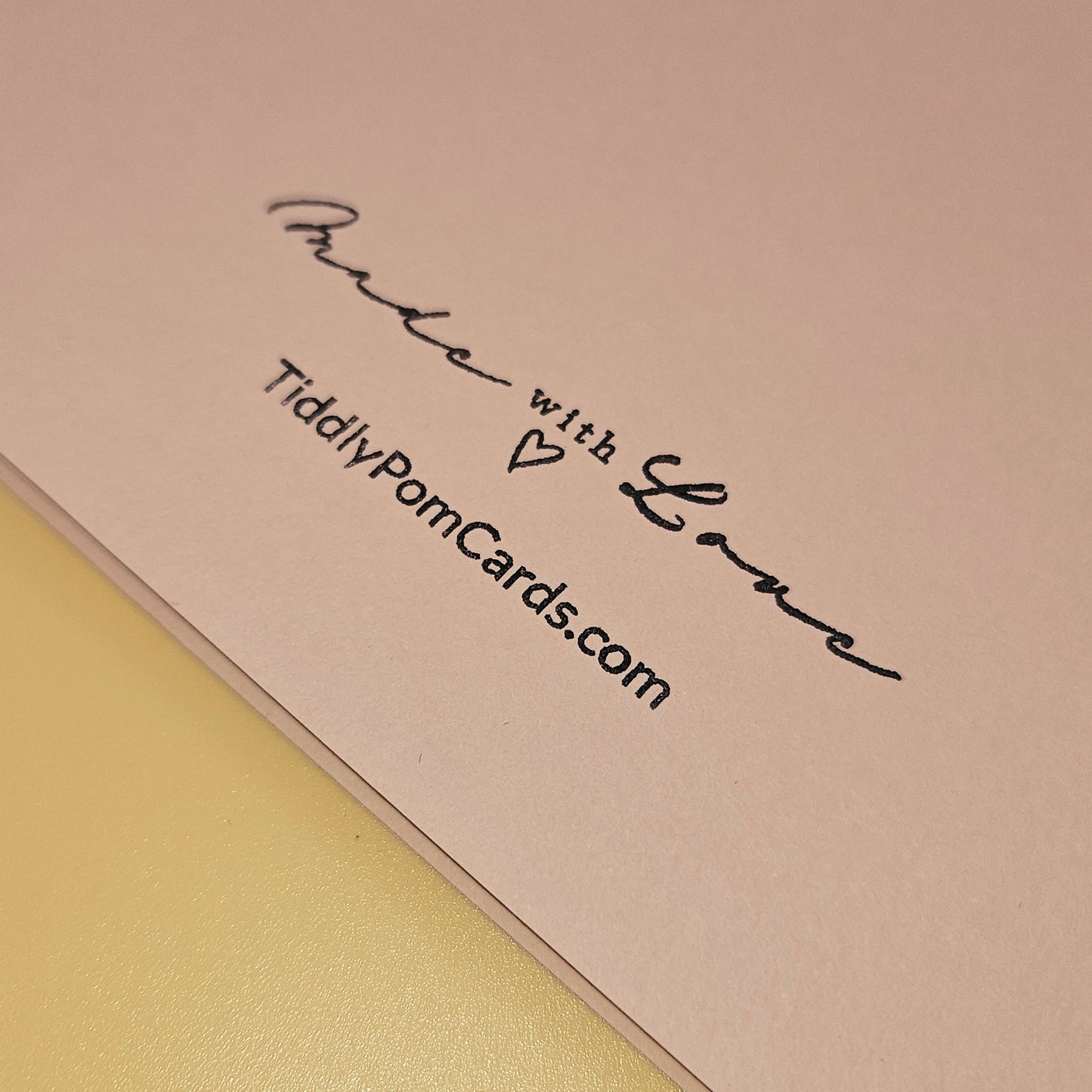 Handmade Romantic Love Card, "I Heart U" Polka Dot Keepsake Greeting Card For Anniversary or Valentine's Day