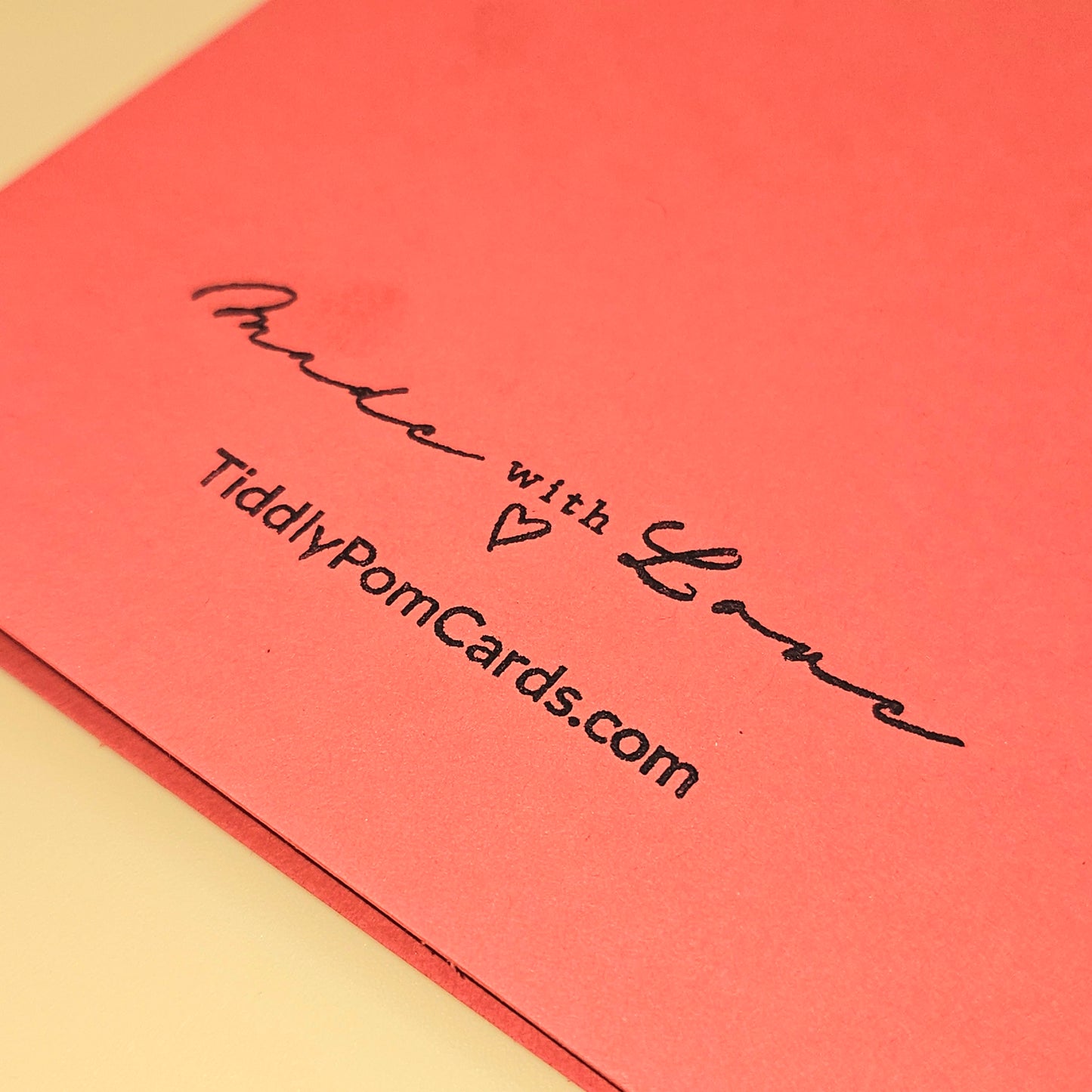 Valentine's Day Card, Handmade Love You Cherry Much, Romantic Keepsake