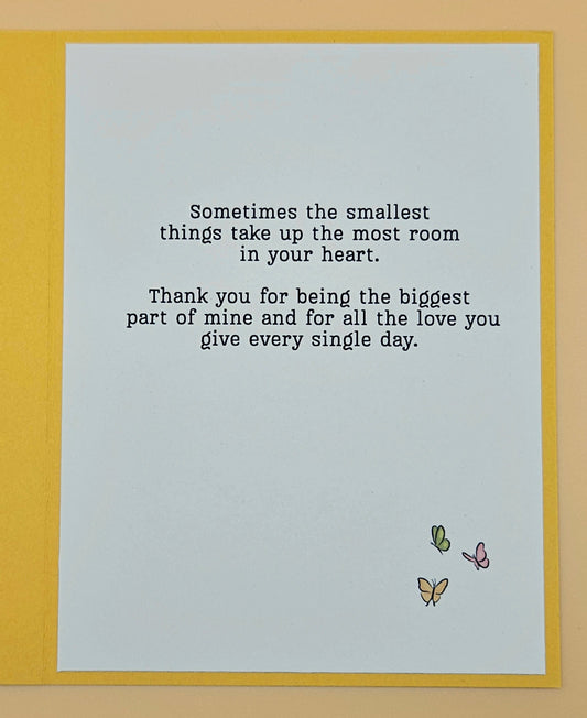 Winnie the Pooh Mother’s Day Card for Mom, Handmade Mama Bear Illustration, Heartfelt Keepsake with Message