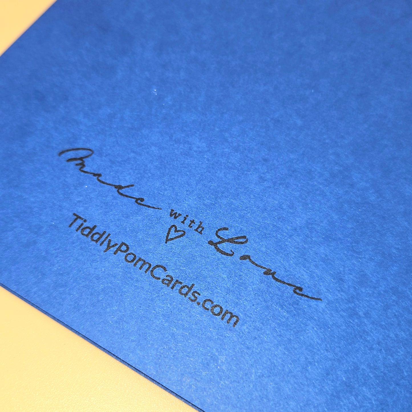 Father's Day Card for Dad, Handmade Blue Hexagon Geometric, How Much You Mean Keepsake