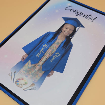 Custom Handmade Card, Personalized Greeting Card Made to Order, Your Design Greeting
