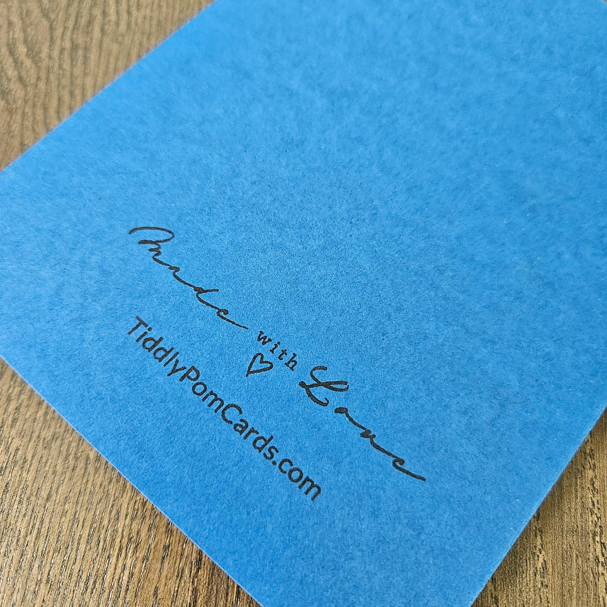 Winnie the Pooh Christmas Card, Handmade Hand-Colored Snowman Keepsake, Layered Blue Embossed Holiday Greeting Tiddly Pom Cards