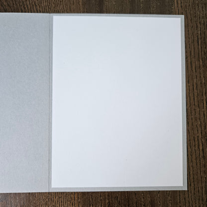 Birthday Card for Dad, Handmade Masculine Abstract Stripes Greeting, Blank Inside