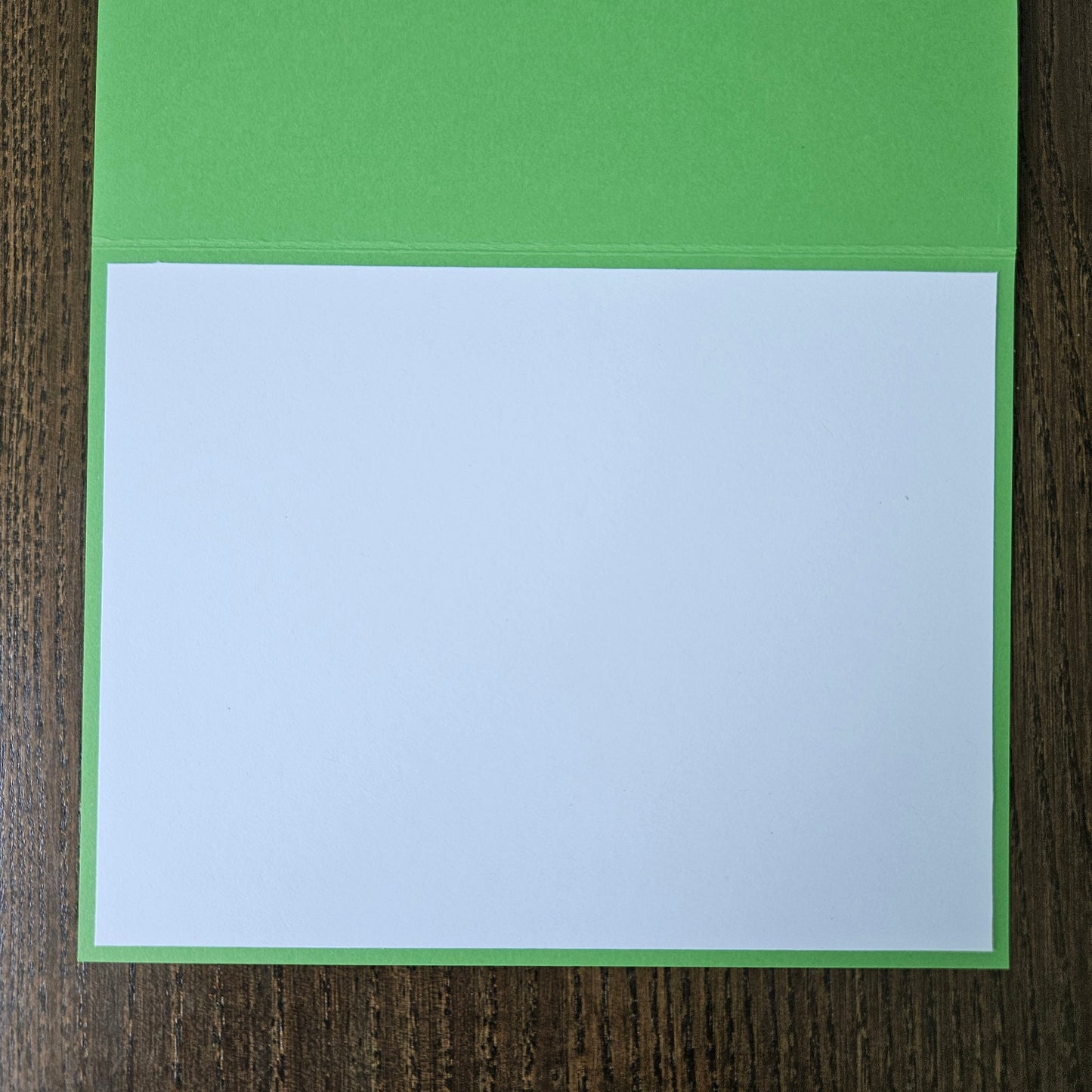 Cupcake Birthday Card, Handmade Classic Happy Birthday Banner, Custom Color Greeting, Blank Inside