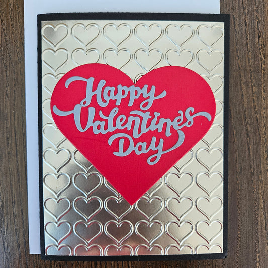 Handmade Valentine’s Day Card - Happy Valentine’s Day, For Him